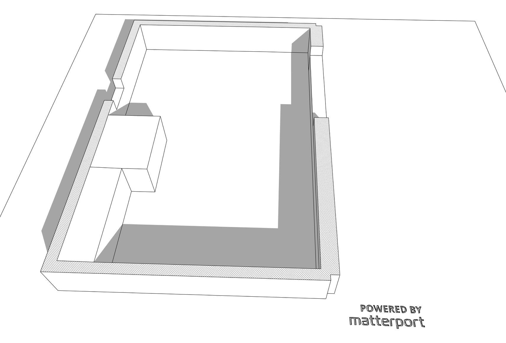 matterport schematic floor plan