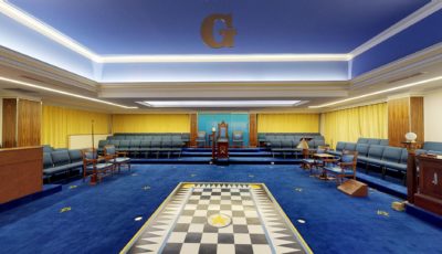 A Freemasons Lodge Room